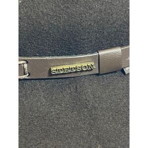 Stetson Crushable Wool Fedora Hat Brown Water Repellent Large Made in USA